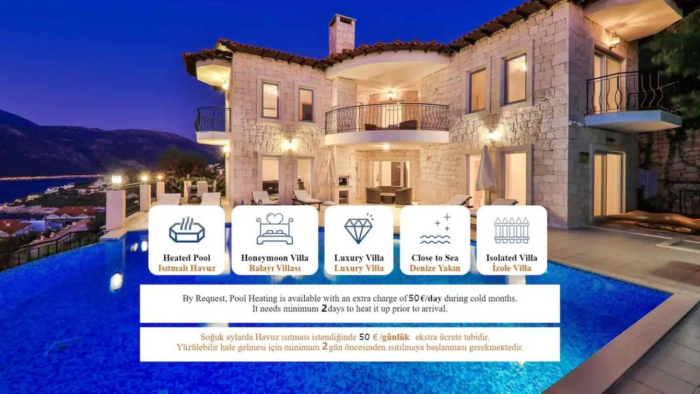 Villa Mavi Manzara 카스 외부 사진